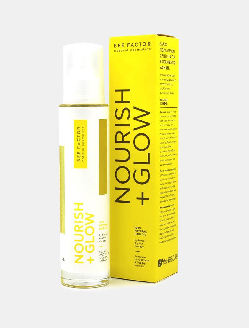 TRATAMENT HIDRATANT & STRĂLUCITOR PENTRU PĂR – 100 ML - NatureOnMySkin
