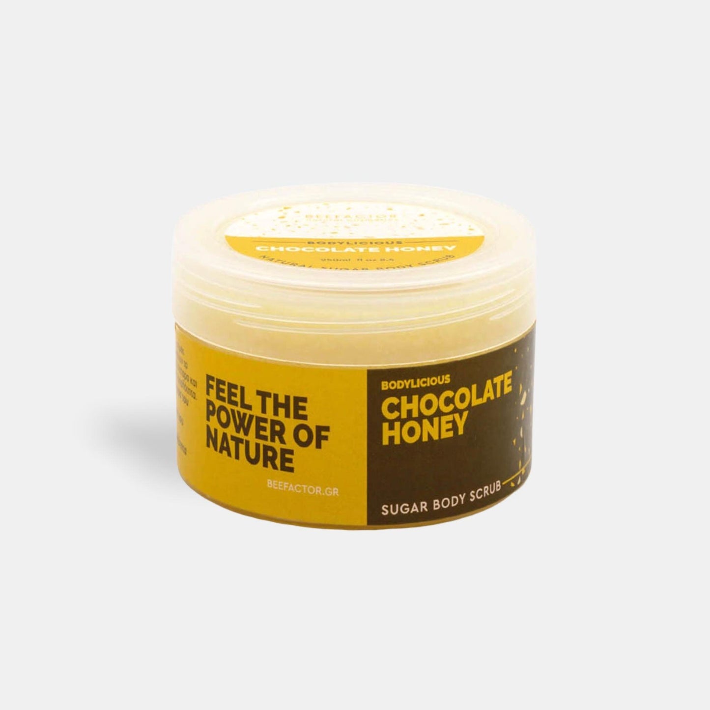 SCRUB DE CORP - aroma miere ciocolata – 250ML - NatureOnMySkin