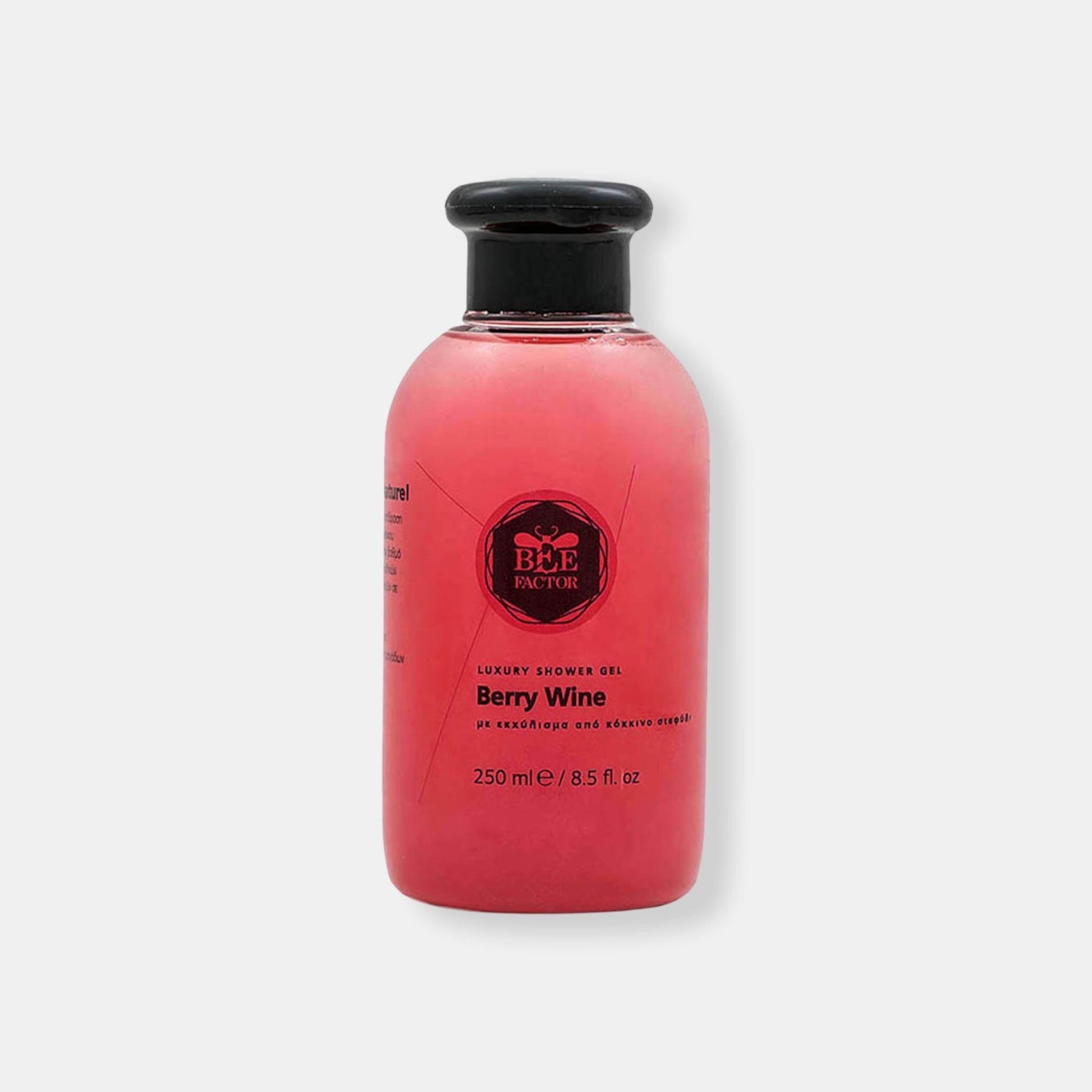 GEL DE DUȘ CU STRUGURI ROȘII 🍇 – 250ML - NatureOnMySkin