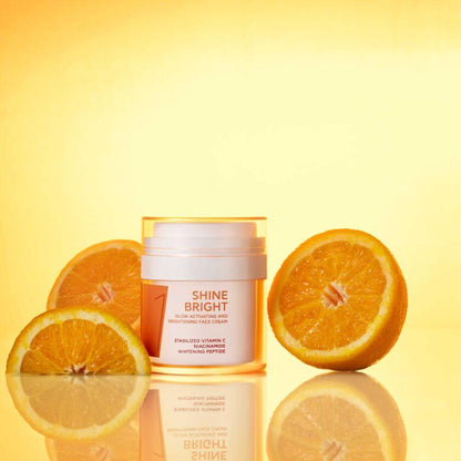 CREMA DE FAȚĂ - SHINE AND BRIGHT™ 🍊 - NatureOnMySkin